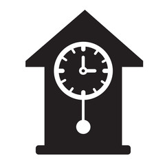 Time Clock icon Illustration sign design