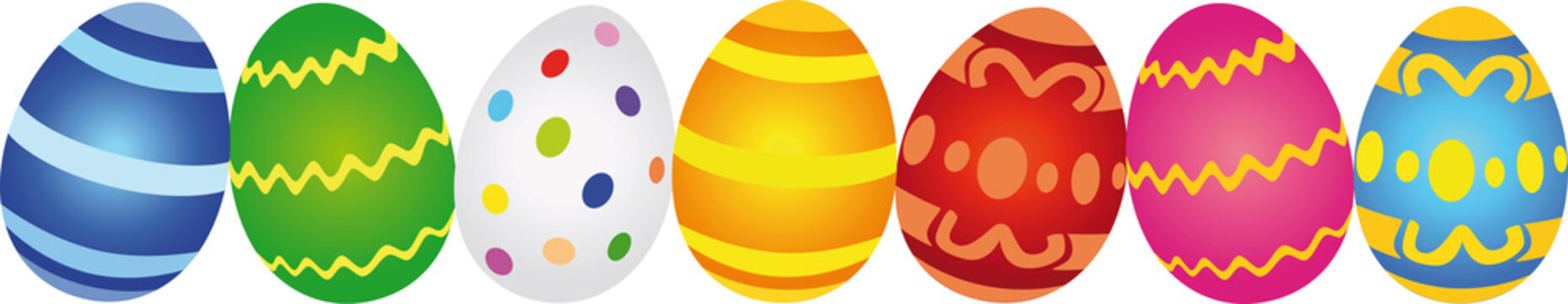 Ostern - bunte Ostereier