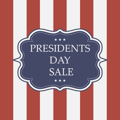 presidents day sale background