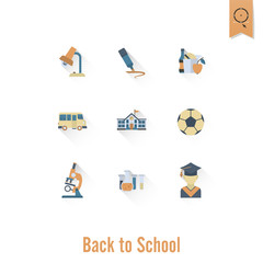 School and Education Icons