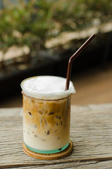 Glass Of Cold Coffee