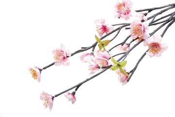 Flowers made from fabric