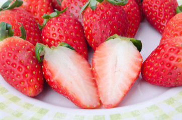 Sweet fresh stawberry