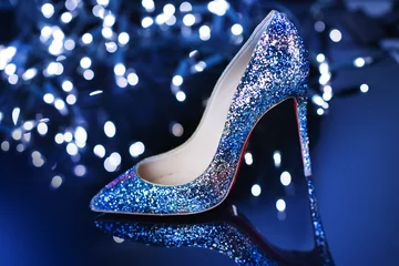 Fototapeten Shoes women love. High heels. © pabisiak