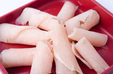 Sliced Pork, Shabu ingredients