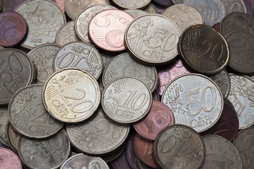 Euro coins