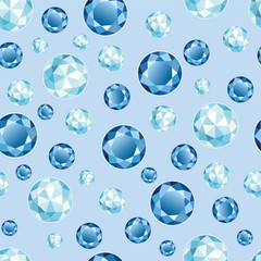 Jewelry Sapphires Round Seamless Texture illustration 