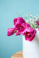 Tulpen in einer Vase