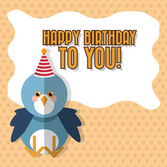 Fototapeta premium Happy birthday design 