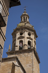 Fototapeta na wymiar Parish Church, Puente de la Reina, Navarra