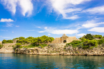 Hospital of Mao, a sanitary fortress from the 18th century in Menorca, Spain