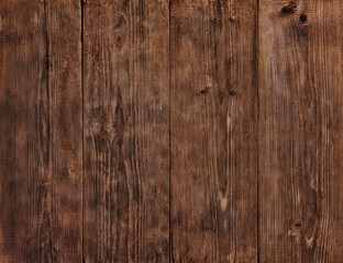 Naklejka premium Wood Planks Texture, Wooden Background, Brown Floor Wall