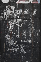 City street graffiti background