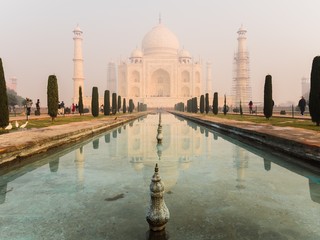 Visiting the Taj Mahal in Agra