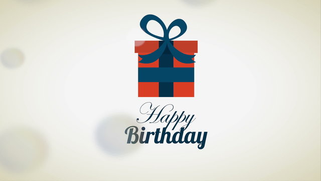 happy birthday design, Video Animation