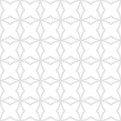 Geometric ornament with silver elements. Seamless pattern for wallpapers and backgrounds
