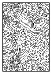 Black and white pattern. 