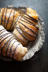 Chocolate croissants