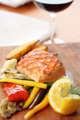 Grilled Salmon