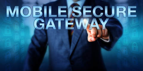 Manager Pressing MOBILE SECURE GATEWAY Onscreen