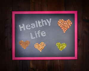 Healthy life legumes