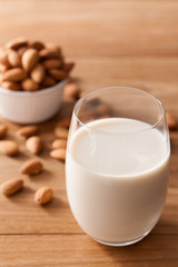 almond milk organic healthy nut vegan vegetarian drink