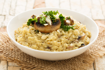 Risotto ai funghi