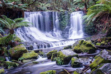 Horseshoe Falls in Mount Field National Park, Tasmania