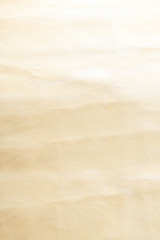 White leather texture with crumpled uneven surface