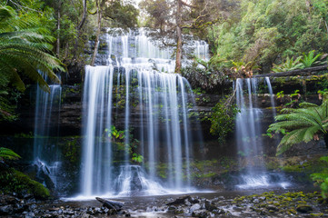 Russell Falls in Mount Field National Park, Tasmania