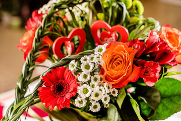 decor for Valentine's day