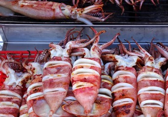 Grilled Squid for Sale