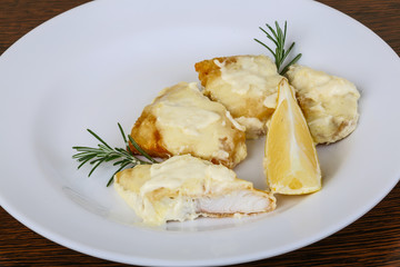 Baked perch