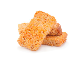White bread crackers stick