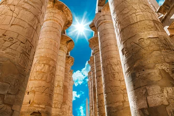 Keuken foto achterwand Egypte Afrika, Egypte, Luxor, Karnak-tempel