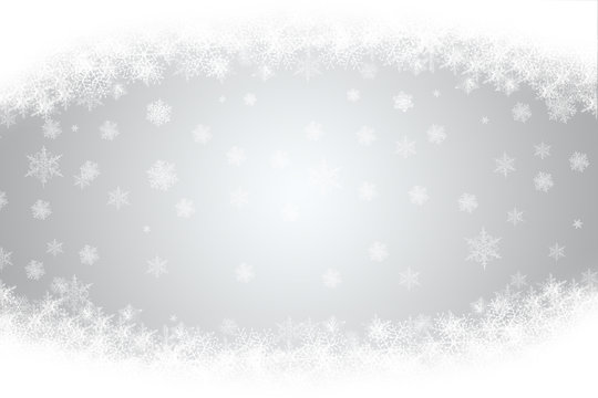 snowy Christmas background in vintage style