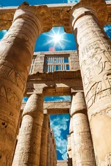 Fotobehang Africa, Egypt, Luxor, Karnak temple © photoaliona