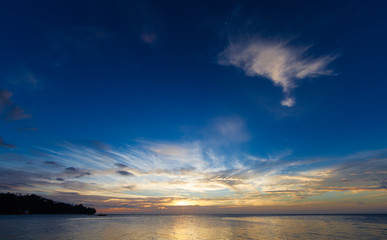 Fototapeta na wymiar Bohol Sea