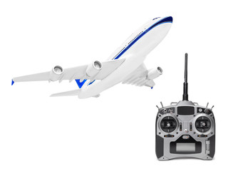 RC plane and radio remote control