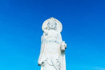 Fototapeta na wymiar Goddess of compassion and mercy statue