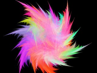 Abstract background fractal