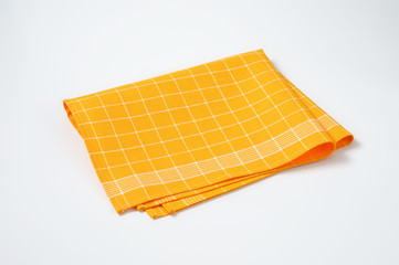 yellow tea towel