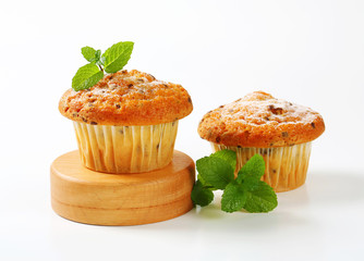 Stracciatella Muffins