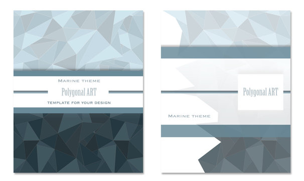 Fototapeta Template for your design with a maritime theme..