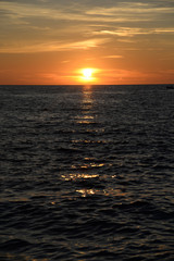 Fototapeta premium Abend am Meer