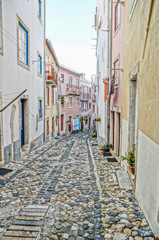 Fototapeta na wymiar Lisbon street, Portugal