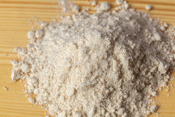 whole-wheat flour table
