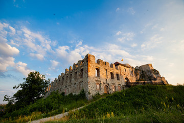 Fototapeta premium Old castle Jura Krakowsko Czestochowska