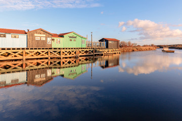 Fototapeta premium le port des salines - Oléron