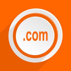 business orange flat vetor icon